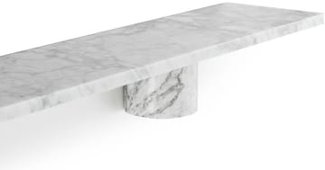 Sten Shelf hylle 120 cm - White marble - Normann Copenhagen