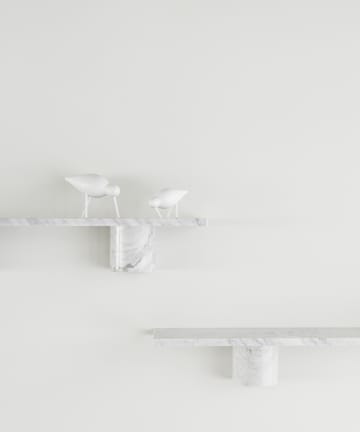 Sten Shelf hylle 120 cm - White marble - Normann Copenhagen