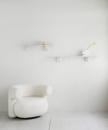 Sten Shelf hylle 120 cm - White marble - Normann Copenhagen