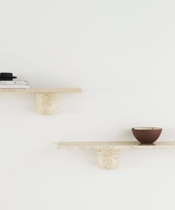 Sten Shelf hylle 80 cm - Travertine - Normann Copenhagen