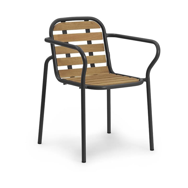 Vig Armchair Robinia karmstol - Black - Normann Copenhagen