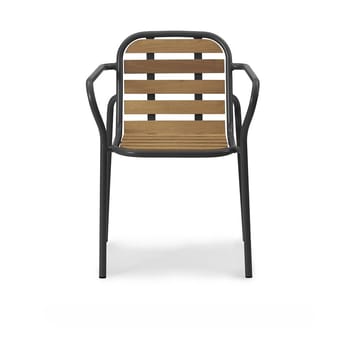 Vig Armchair Robinia karmstol - Black - Normann Copenhagen