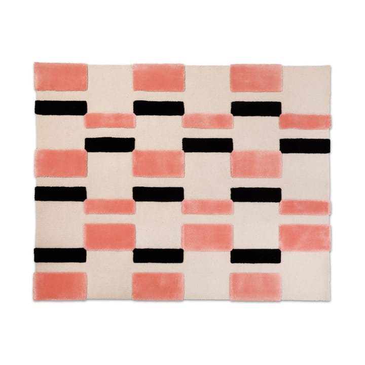 ODC Segment Rug Collection Irregular teppe - Coral crush-cream-black, 120x200 cm - Ogeborg