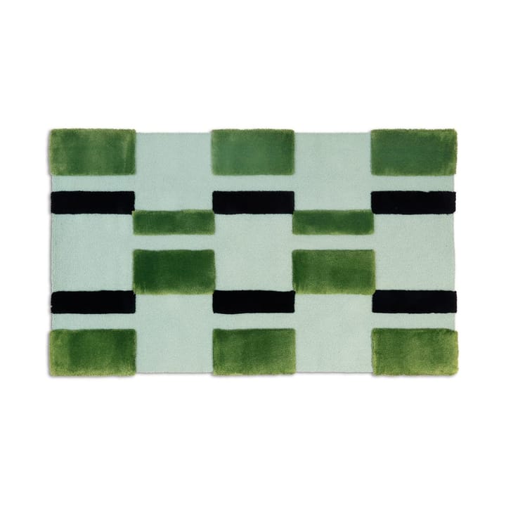 ODC Segment Rug Collection Irregular teppe - Green-mint-black, 120x200 cm - Ogeborg