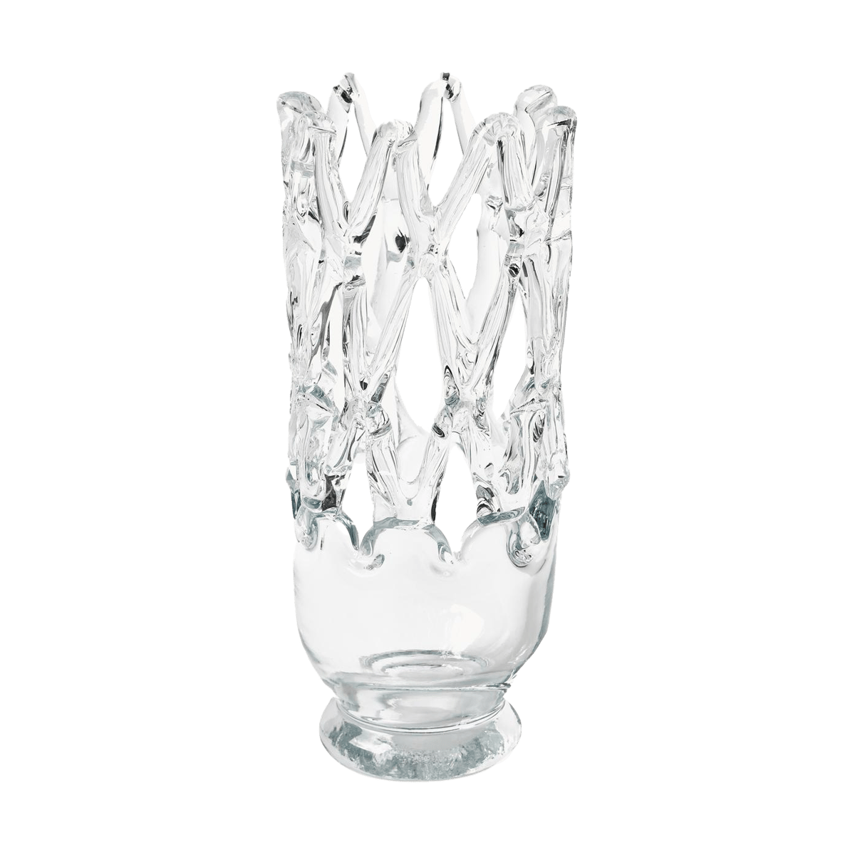 Bilde av Olsson & Jensen Timantti vase liten 33 cm Klar