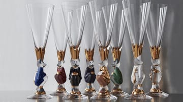 The Sparkling Devil champagneglass 19 cl - Gull - Orrefors