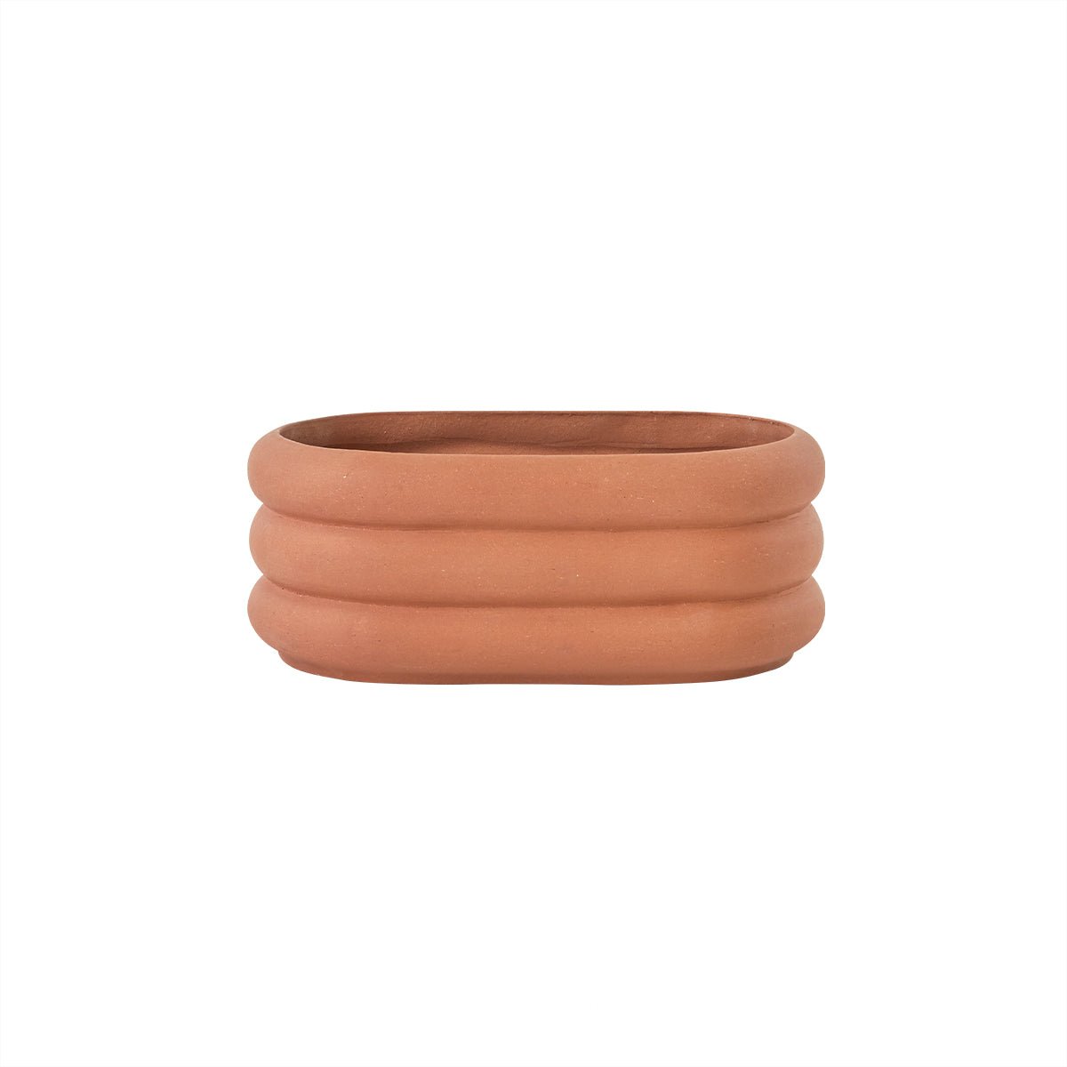 Bilde av OYOY Awa krukke utendørs ekstra Lang 54 cm Terracotta