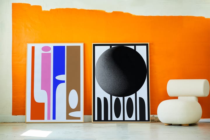 Moon plakat, 50 x 70 cm Paper Collective