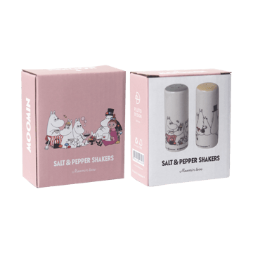 Moomin Love salt & pepperkar - Hvit-multi - Pluto Design