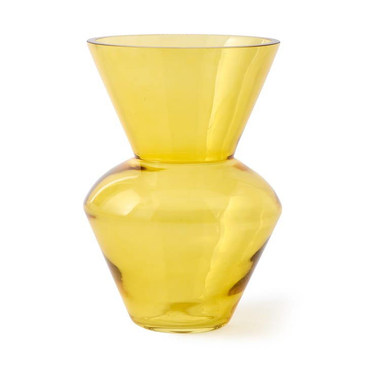 Fat neck vase S 35 cm, Gul POLSPOTTEN