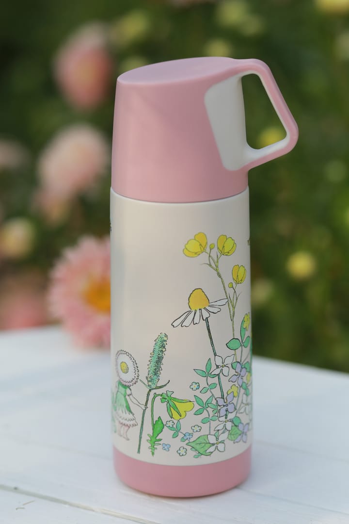 Elsa Beskow Blomsterfesten termos 35 cl, Hvit Rätt Start