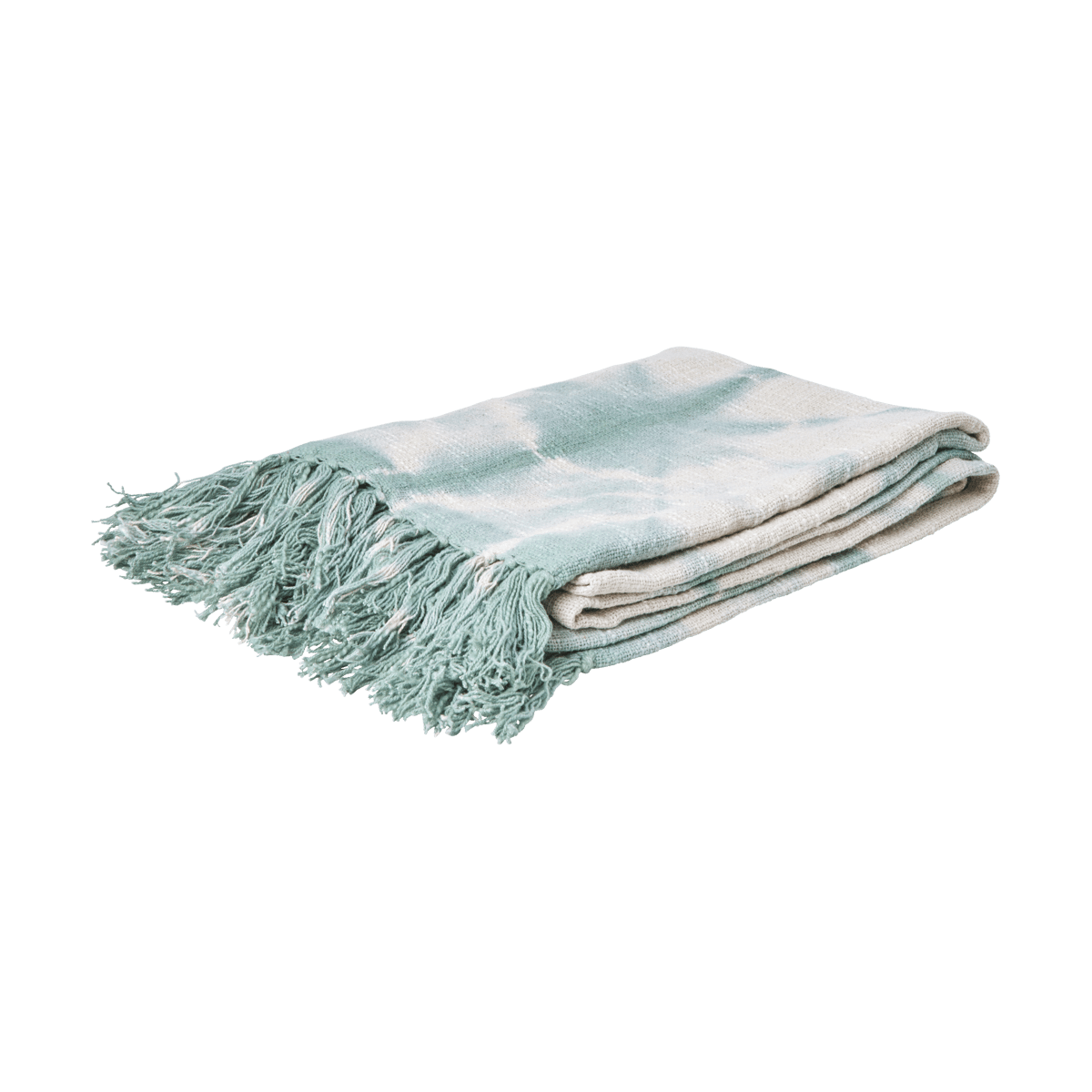 Bilde av RICE Rice pledd 125x150 cm Tie-dye green