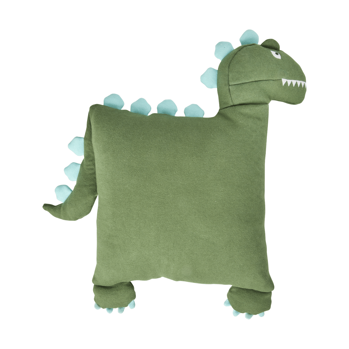 Bilde av RICE Rice pute dinosaur 48x52 cm Green