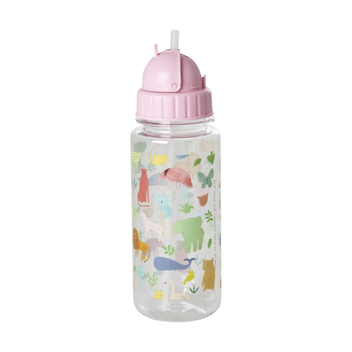 Rice vannflaske barn 45 cl, Sweet Jungle Print-Soft Pink RICE