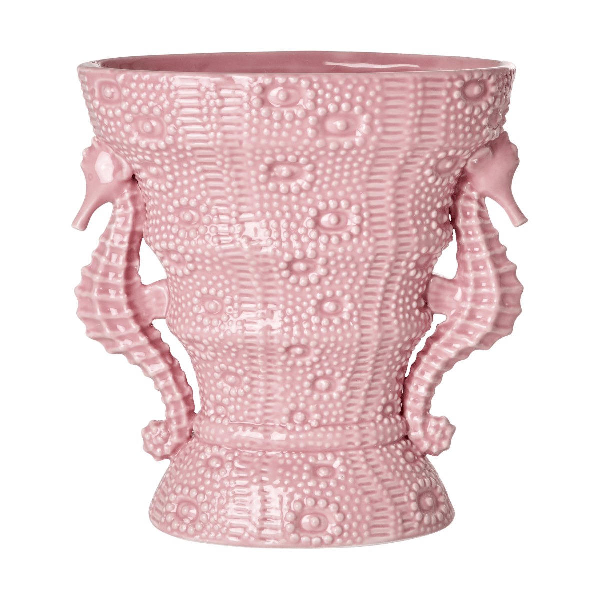 Bilde av RICE Rice vase Seahorse stor 25 cm Pink