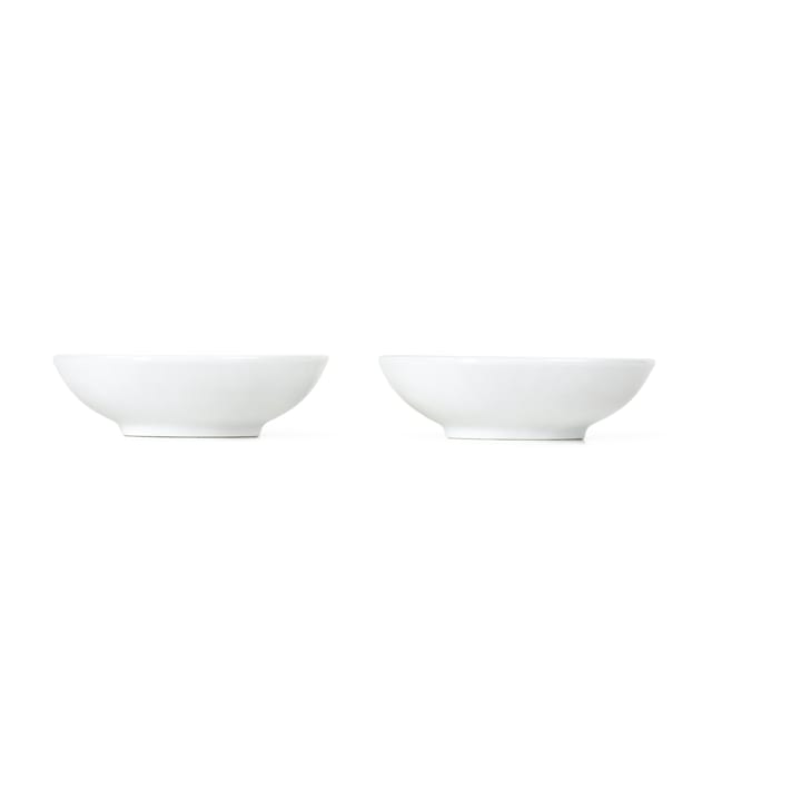 White Fluted dippskål 2-pakning, 9 cl Royal Copenhagen