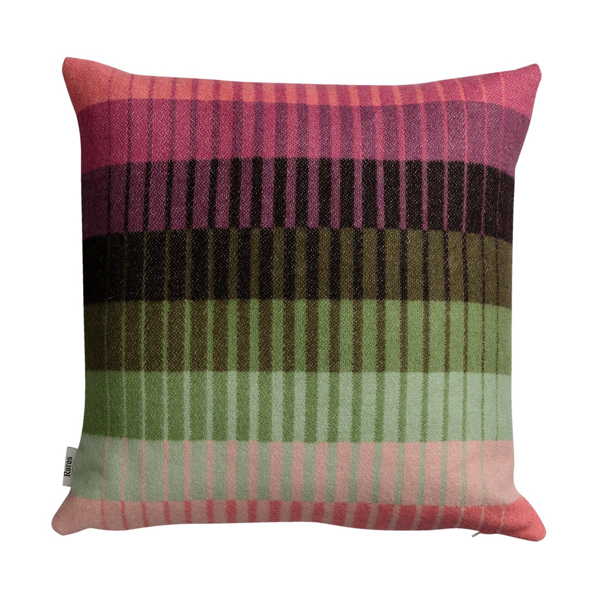 Bilde av Røros Tweed Åsmund gradient pute 50x50 cm Pink-green