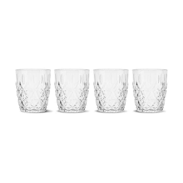 Picknick Juni vannglass 28 cl 4-pk - Klar - Sagaform