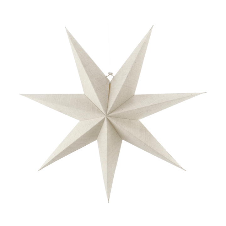 Bare adventsstjerne hvit - 80 cm - Scandi Living