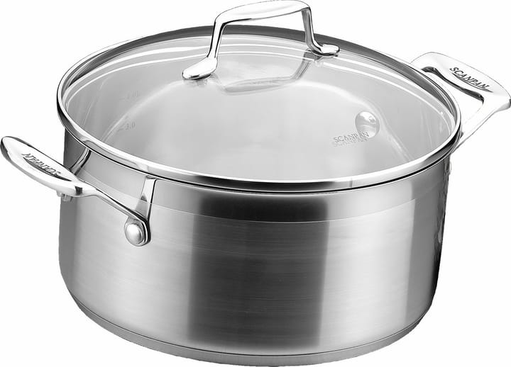 Scanpan Impact gryte med lokk 2,5 L - Rustfritt stål - Scanpan