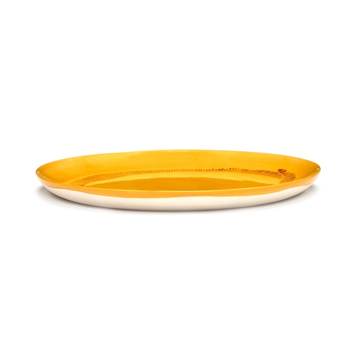 Ottolenghi Feast tallerken L Ø26,5 cm 2-pakning - Yellow stripes-red - Serax