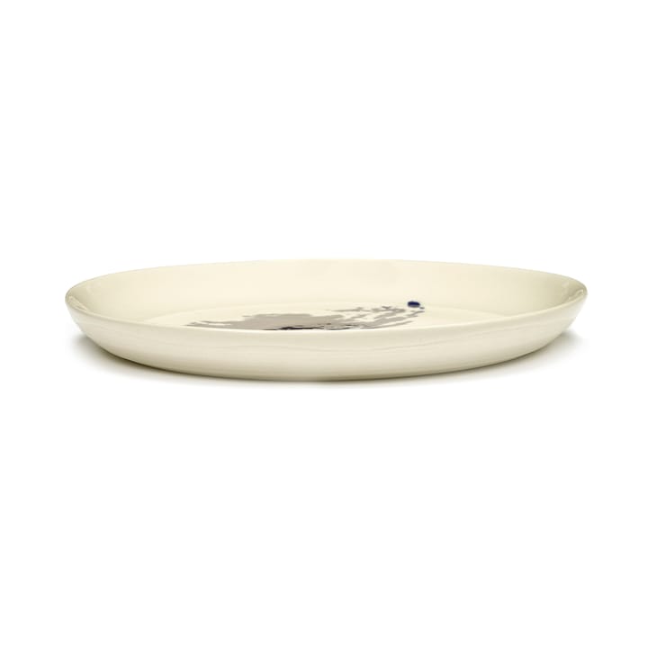 Ottolenghi Feast tallerken S Ø19 cm 2-pakning - White-artichoke blue - Serax