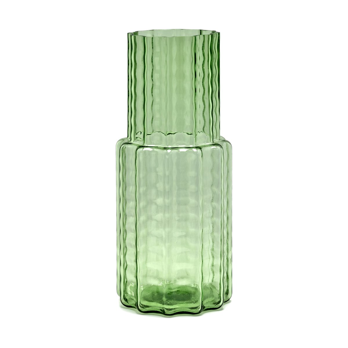 Bilde av Serax Waves 05 vase Ø16x35 cm Green-clear