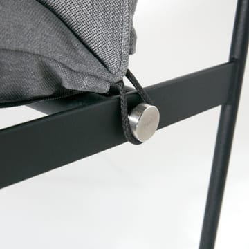 Slow 2-seters sofa - Sunbrella grå-sort stålstativ - SMD Design