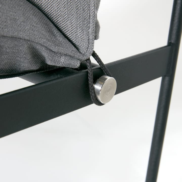 Slow 2-seters sofa, Sunbrella grå-sort stålstativ SMD Design