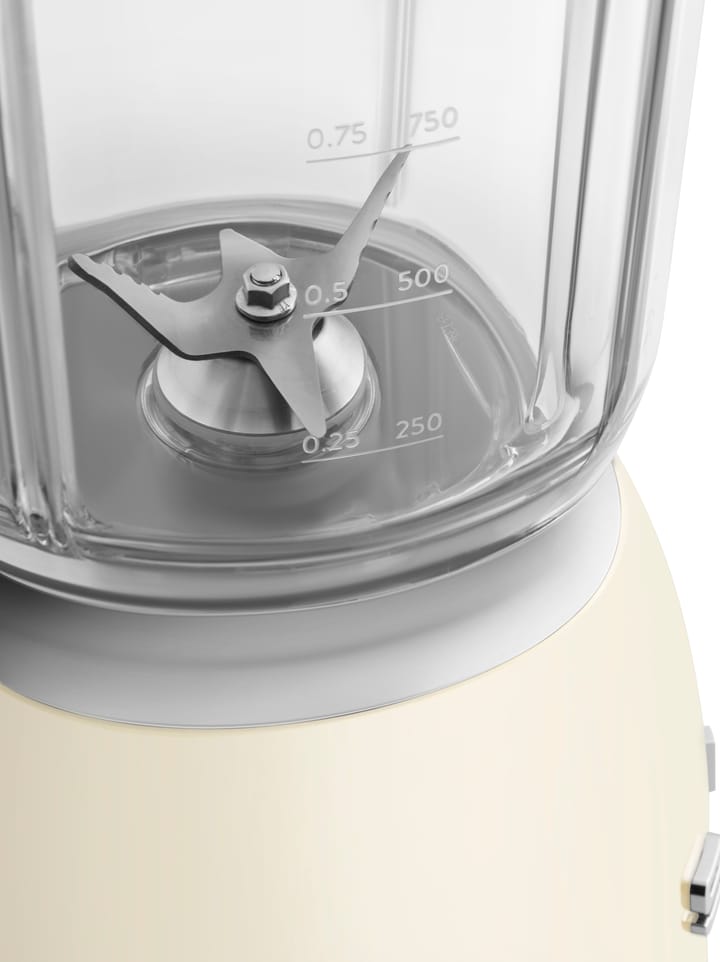 Smeg 50's Style blender 800 watt - Créme hvit - Smeg