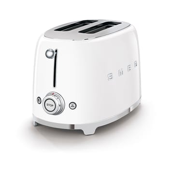 Smeg 50's Style brødrister 2 skiver - Hvit - Smeg