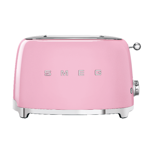 Smeg 50's Style brødrister 2 skiver - Rosa - Smeg