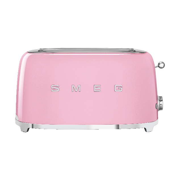 Smeg 50's Style brødrister 4x2 skiver - Rosa - Smeg