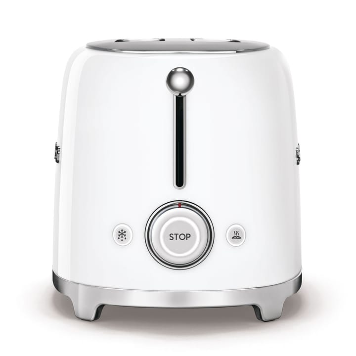 Smeg 50's Style brødrister 4x2 skiver Small - Hvit - Smeg