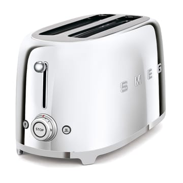 Smeg 50's Style brødrister 4x2 skiver Small - Krom - Smeg