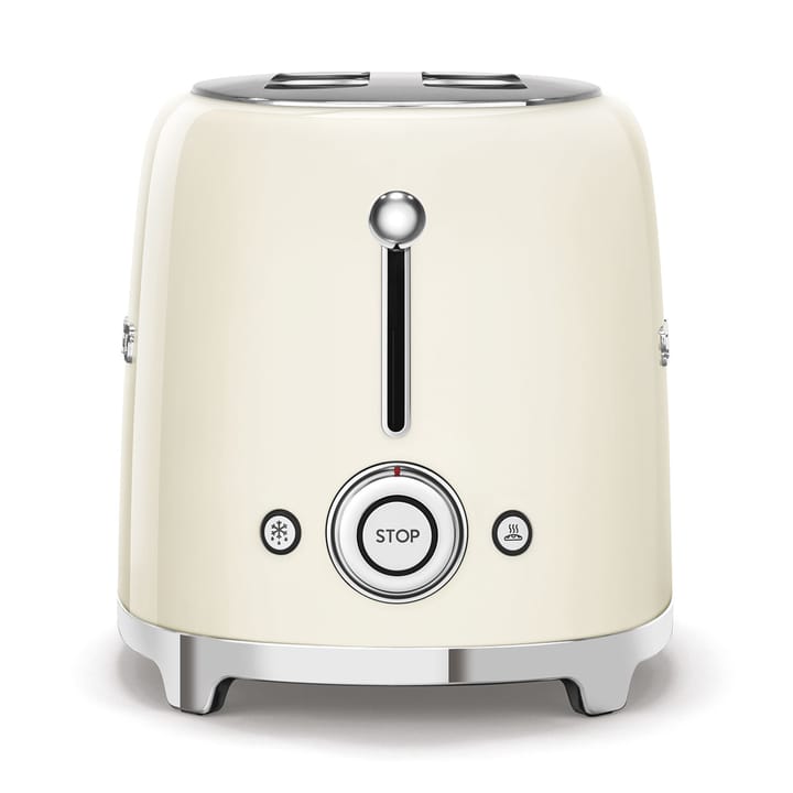 Smeg 50's Style brødrister 4x4 skiver - Créme hvit - Smeg