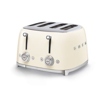 Smeg 50's Style brødrister 4x4 skiver - Créme hvit - Smeg