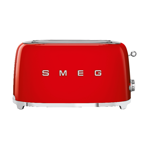 Smeg 50's Style brødrister 4x4 skiver - Rød - Smeg