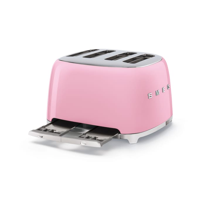 Smeg 50's Style brødrister 4x4 skiver - Rosa - Smeg