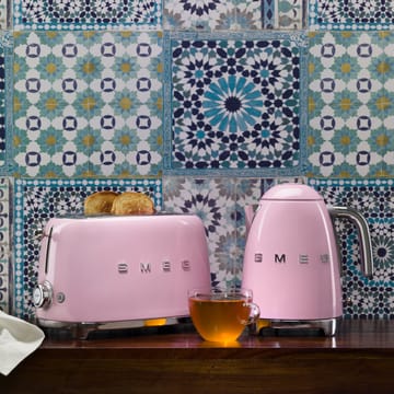 Smeg 50's Style brødrister 4x4 skiver - Rosa - Smeg