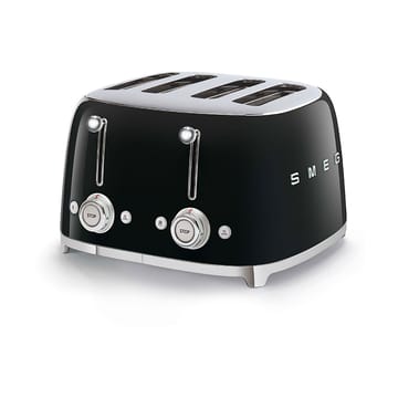 Smeg 50's Style brødrister 4x4 skiver - Svart - Smeg