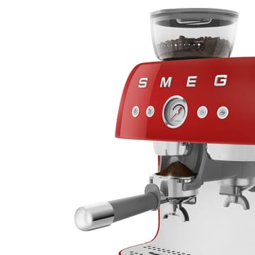 Smeg 50's Style espressomaskin med kaffekvern - Rød - Smeg