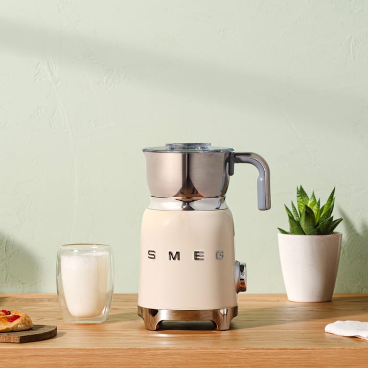 Smeg 50's Style melkeskummer 60 cl - Créme hvit - Smeg