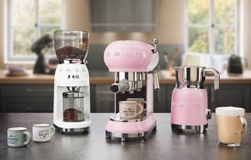 Smeg 50's Style melkeskummer 60 cl - Rosa - Smeg