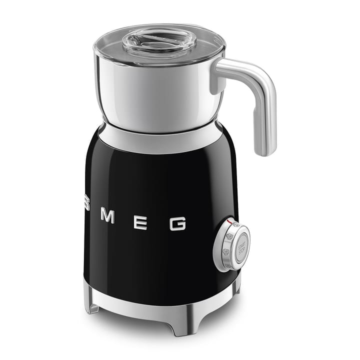 Smeg 50's Style melkeskummer 60 cl - Svart - Smeg