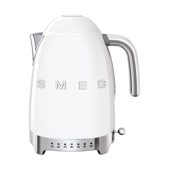 Smeg 50's Style vannkoker med variabel temperatur 1,7 L - Hvit - Smeg