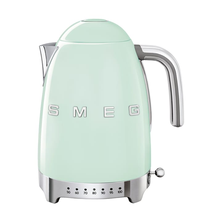 Smeg 50's Style vannkoker med variabel temperatur 1,7 L - Pastellgrønn - Smeg