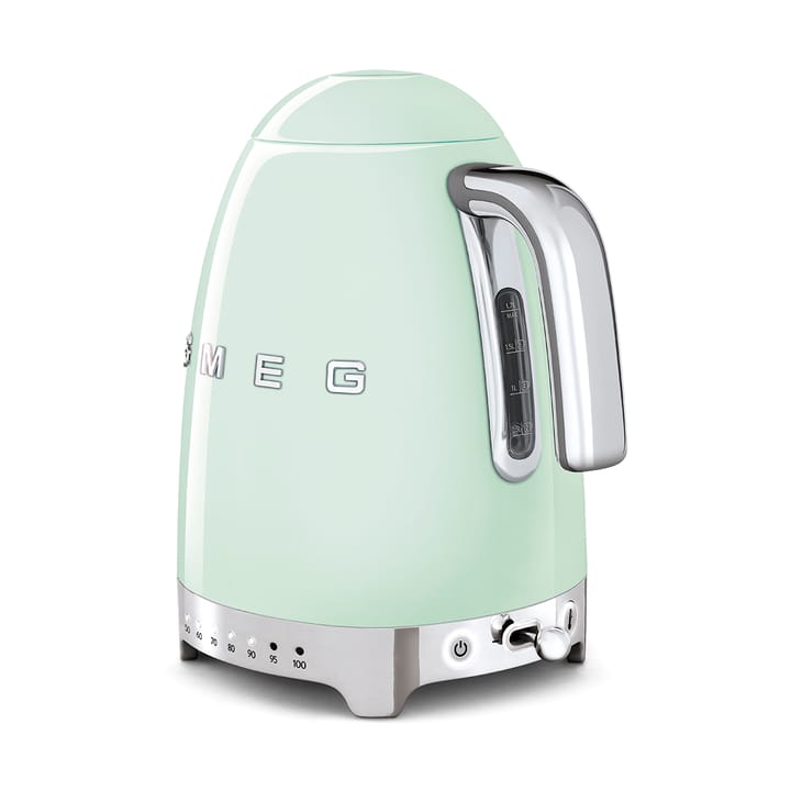 Smeg 50's Style vannkoker med variabel temperatur 1,7 L - Pastellgrønn - Smeg