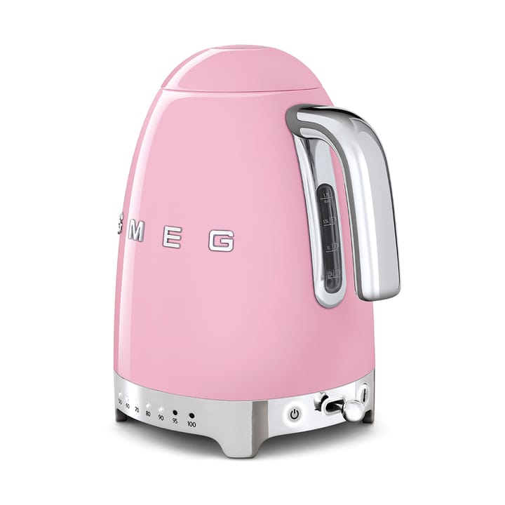 Smeg 50's Style vannkoker med variabel temperatur 1,7 L - Rosa - Smeg