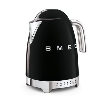 Smeg 50's Style vannkoker med variabel temperatur 1,7 L - Svart - Smeg